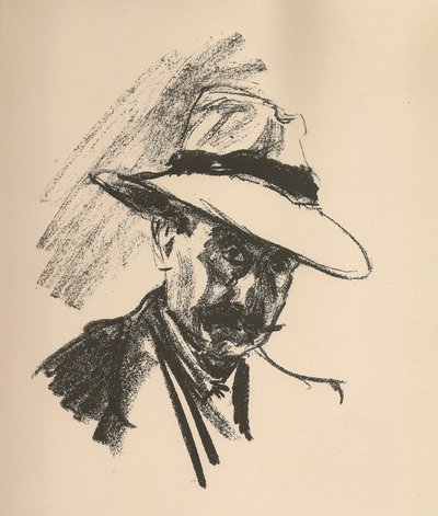 Self-Portrait by Max Liebermann by Max Liebermann